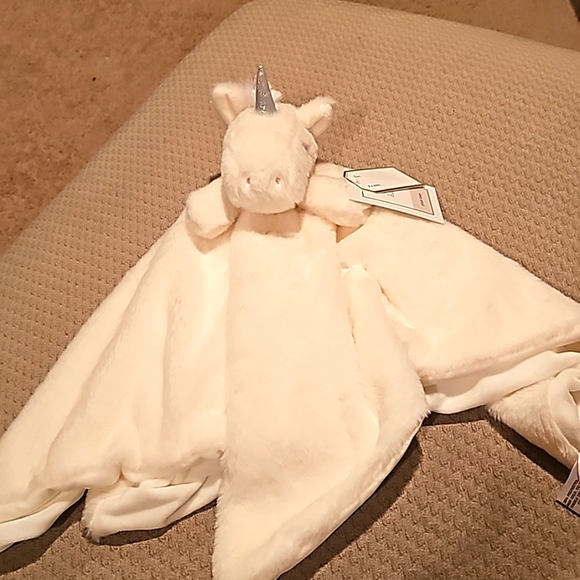 NWT Land of Dreams Unicorn Plush Security Blanket - Picture 1 of 7